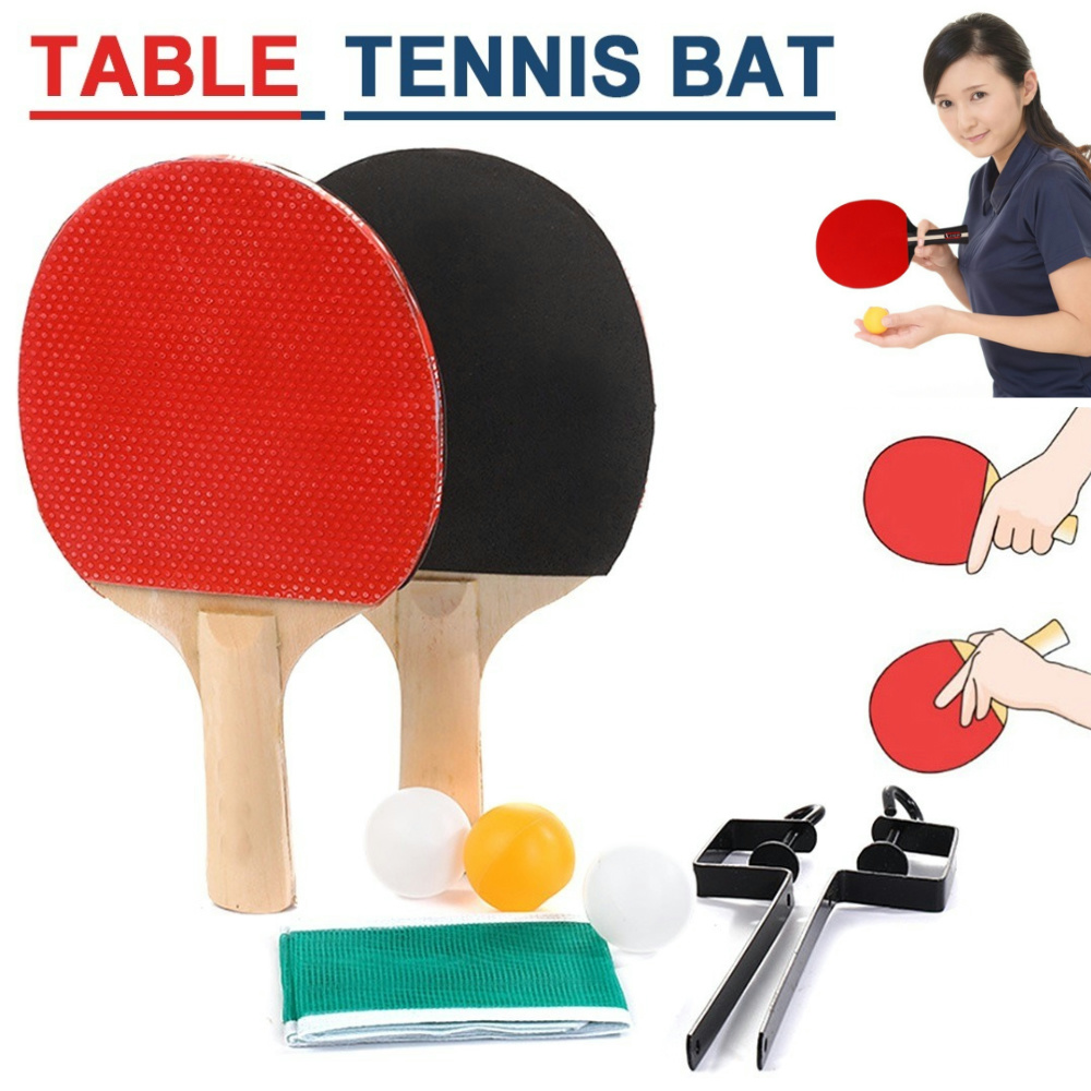 Table Tennis Tournament - Ping Pong Paddle Set with Table