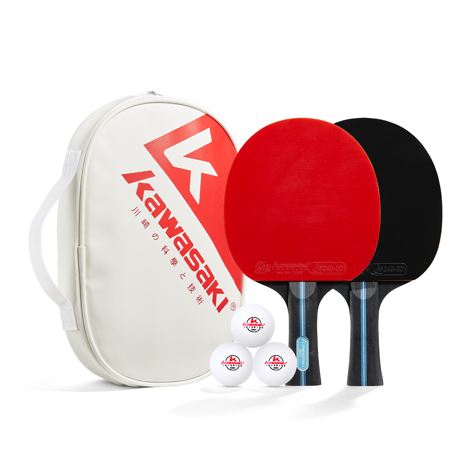 Table Tennis Spin - Kawasaki Table Tennis Equipment Set 2PCS