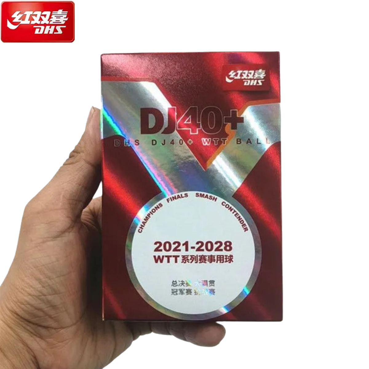Table Tennis Game Pc - 6 Pcs/Box DHS WTT Ping Pong