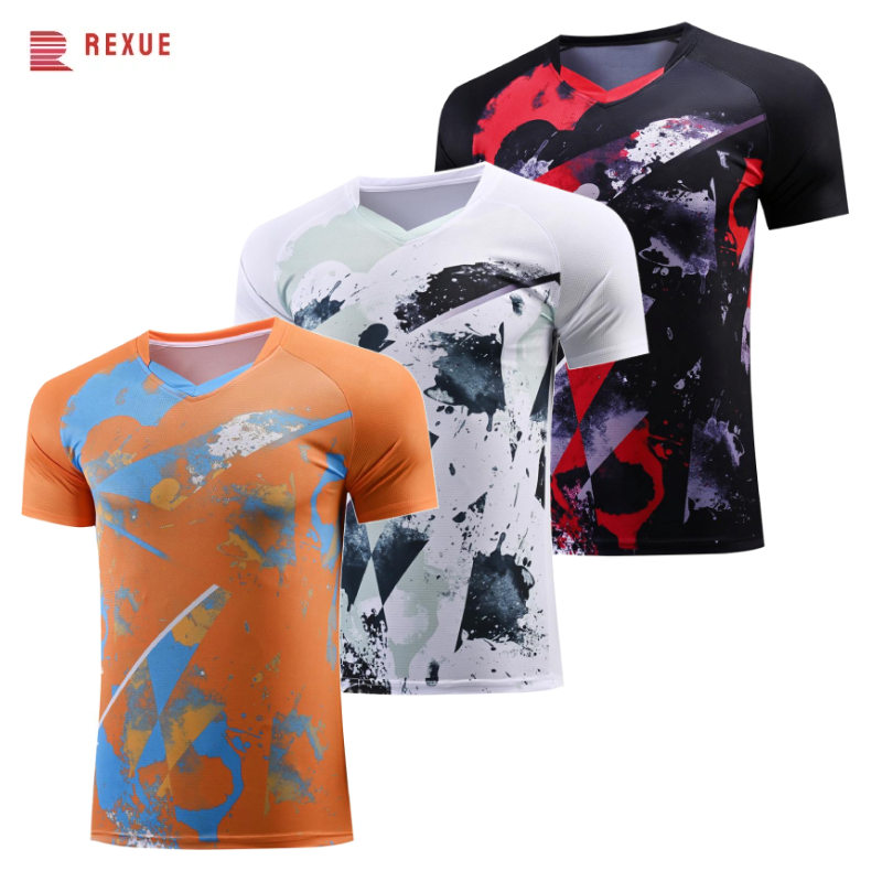 Table Tennis V Neck Shirt Men  - Table Tennis Jersey reseña y precio