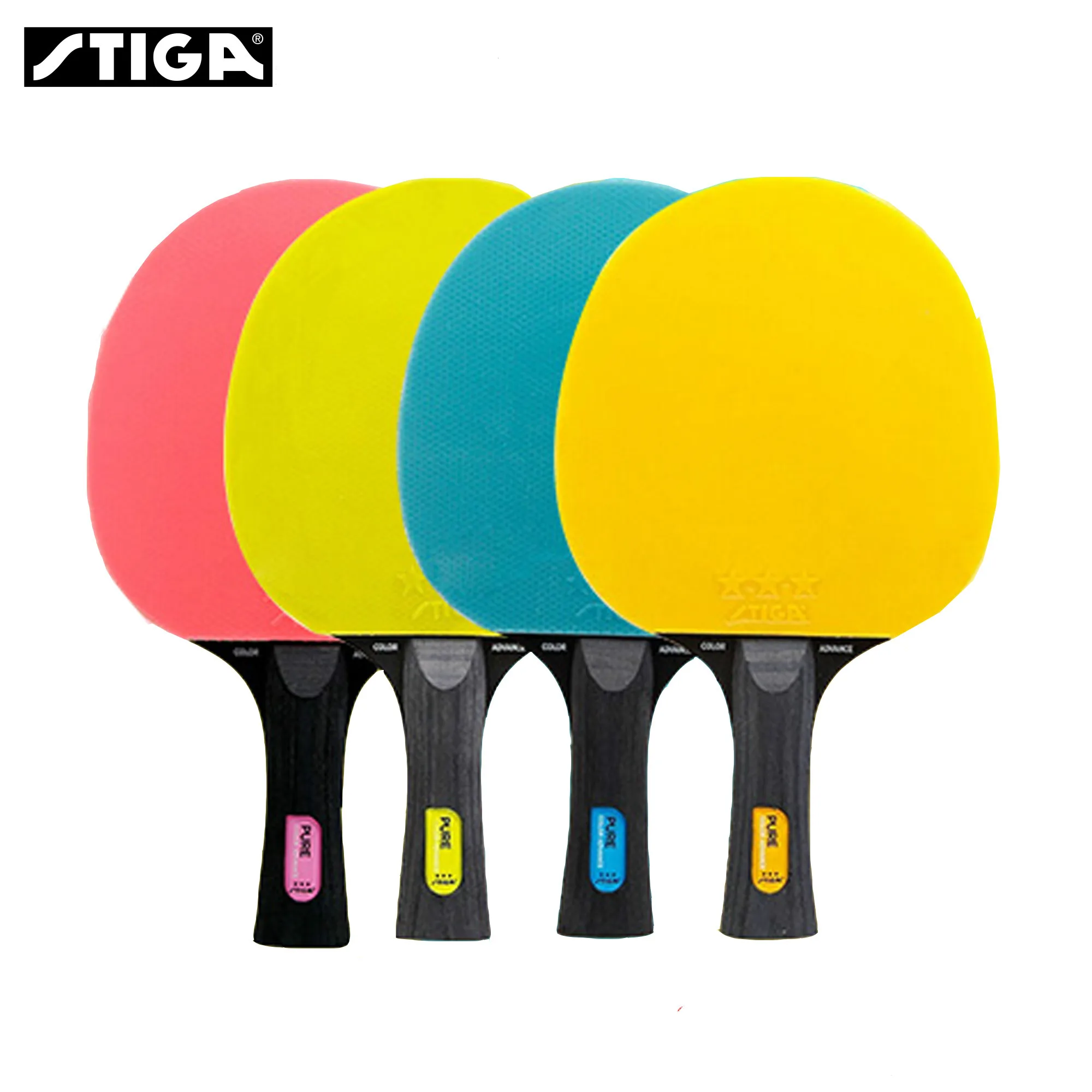 Original STIGA Pure Colorful t - Table Tennis Bat Butterfly reseña y precio