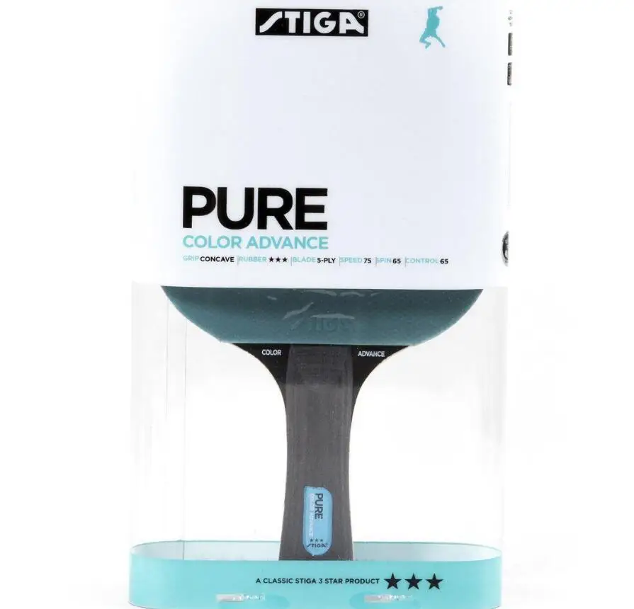 Original STIGA Pure Colorful t - Table Tennis Bat Butterfly reseña y precio