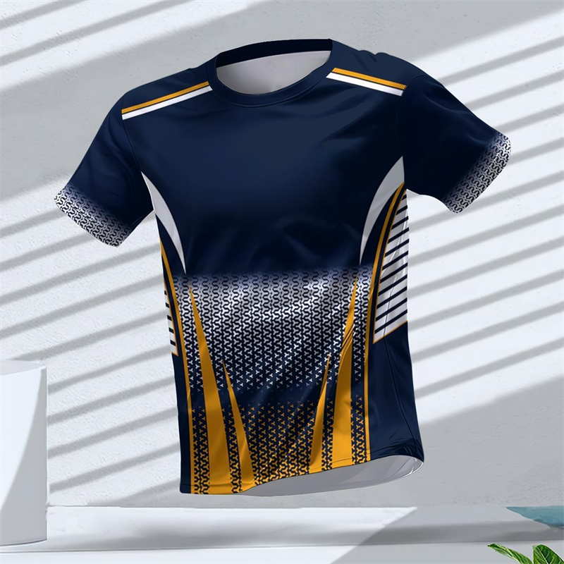 Geometric Graphic 3D Printed S - Table Tennis Jersey reseña y precio