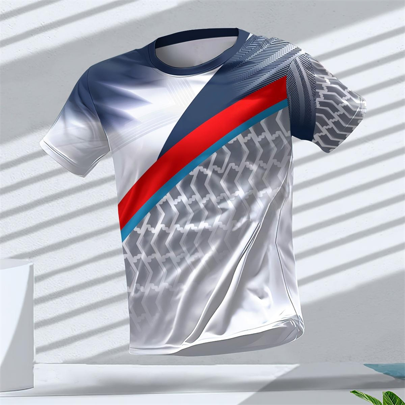 Geometric Graphic 3D Printed S - Table Tennis Jersey reseña y precio