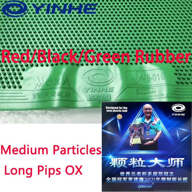 YINHE Long Pips OX Master Spec - Table Tennis Rubber For Defensive Players reseña y precio