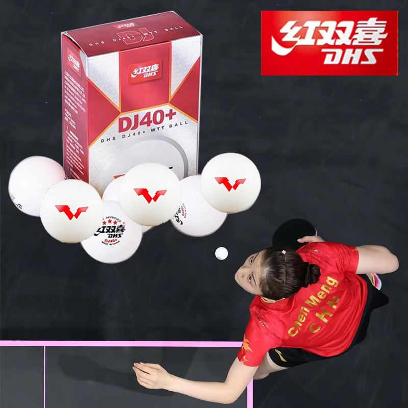 DHS DJ40+ 3 Stars Ping Pong Ba - Table Tennis Joola reseña y precio