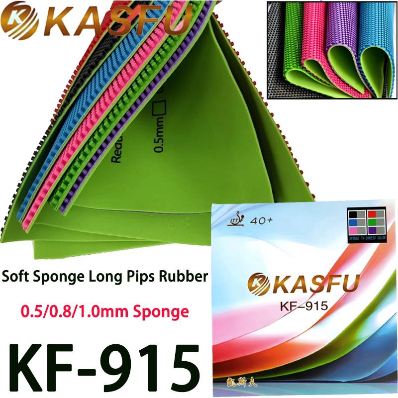 KF-915 Table Tennis Rubber She - Table Tennis Spin reseña y precio