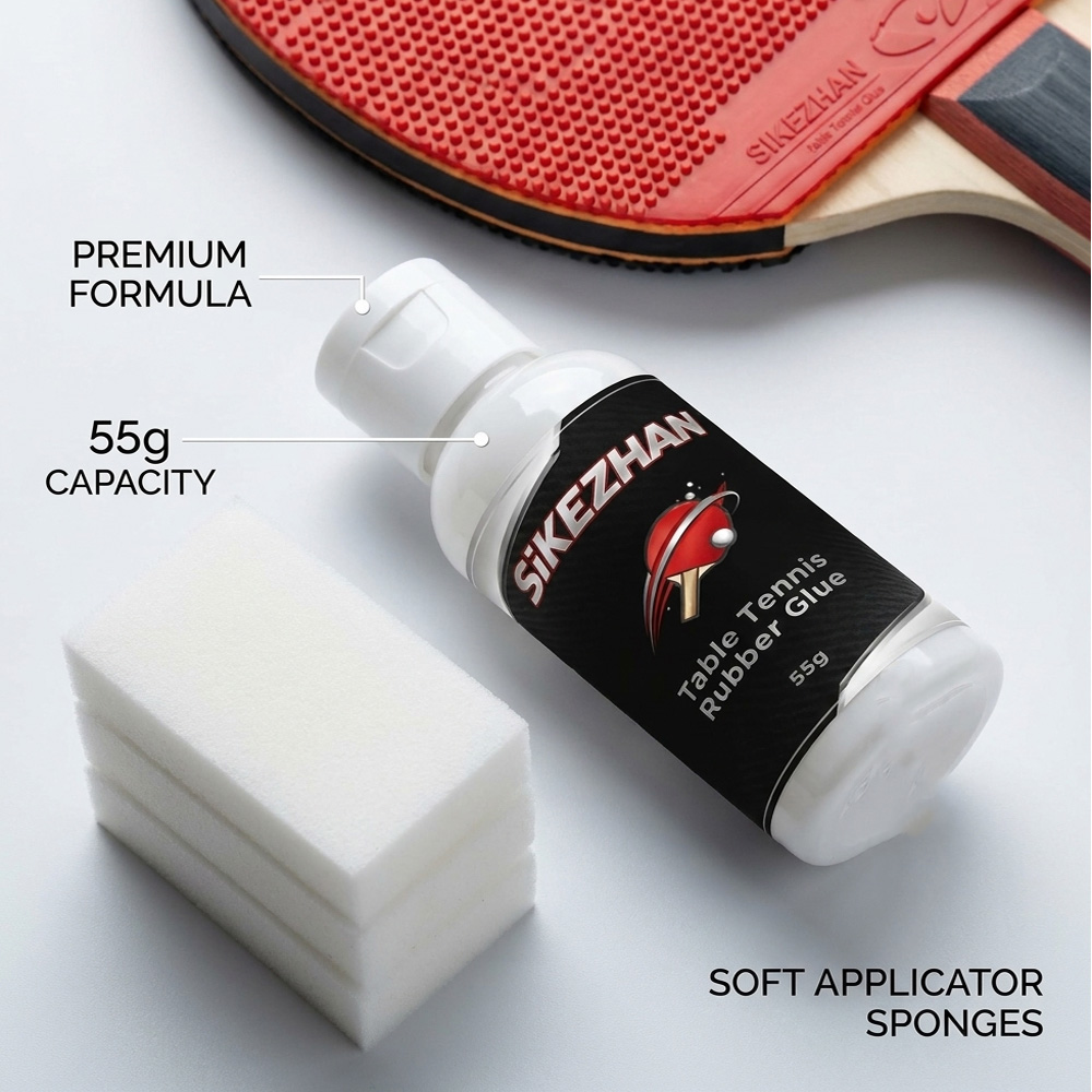 55G Table Tennis Rubber Glue P - Table Tennis Tournament reseña y precio