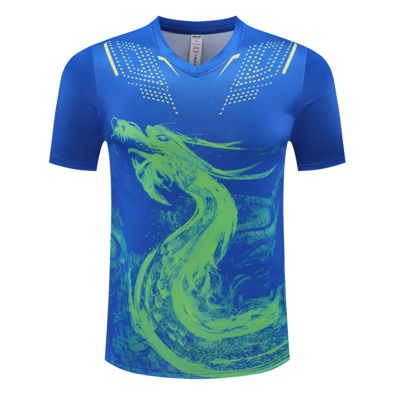 Dragon Men's Table Tennis T-Sh - Table Tennis Jersey reseña y precio