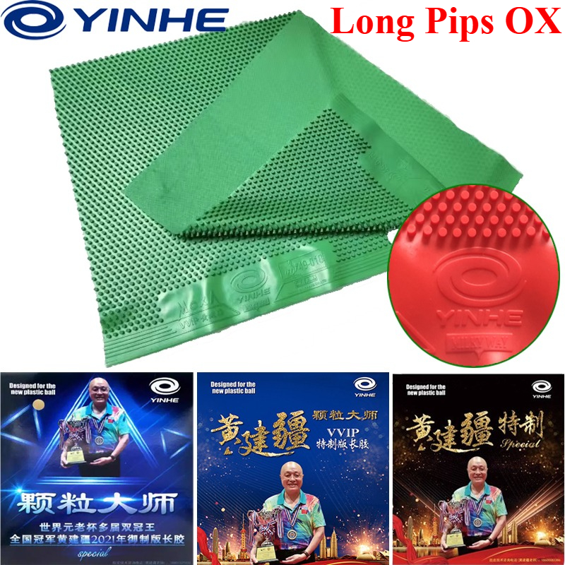 YINHE Huang Jianjiang VVIP Spe - Table Tennis Rubber For Defensive Players reseña y precio