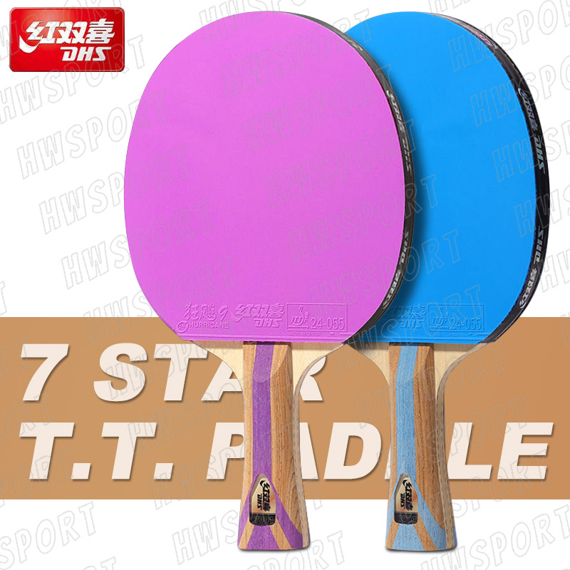 DHS 6 Star Color Table Tennis  - Table Tennis Bat Butterfly reseña y precio
