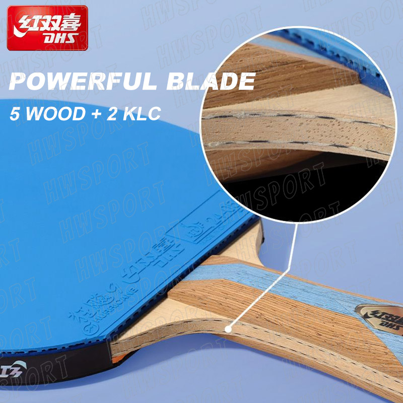 DHS 6 Star Color Table Tennis  - Table Tennis Bat Butterfly reseña y precio