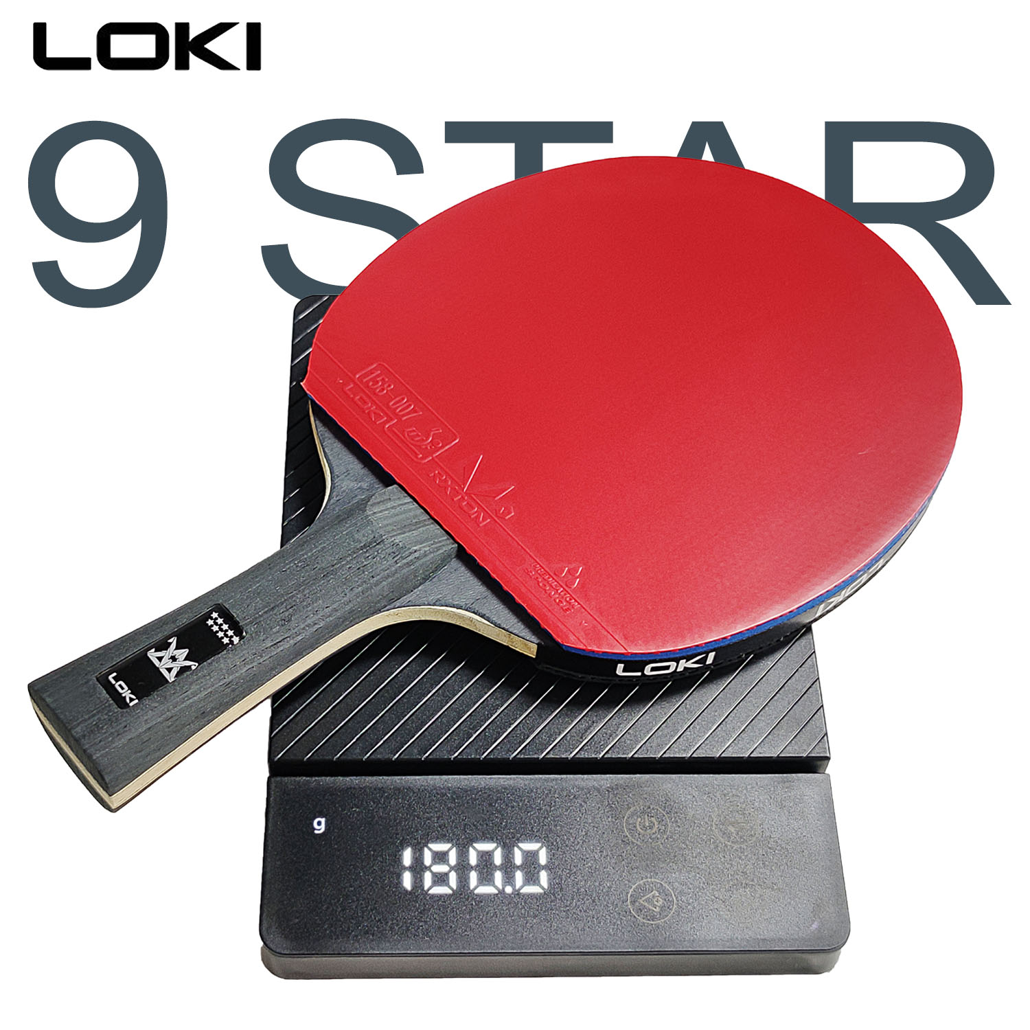 LOKI 9 Star Table Tennis Racke - Table Tennis Bat Butterfly reseña y precio