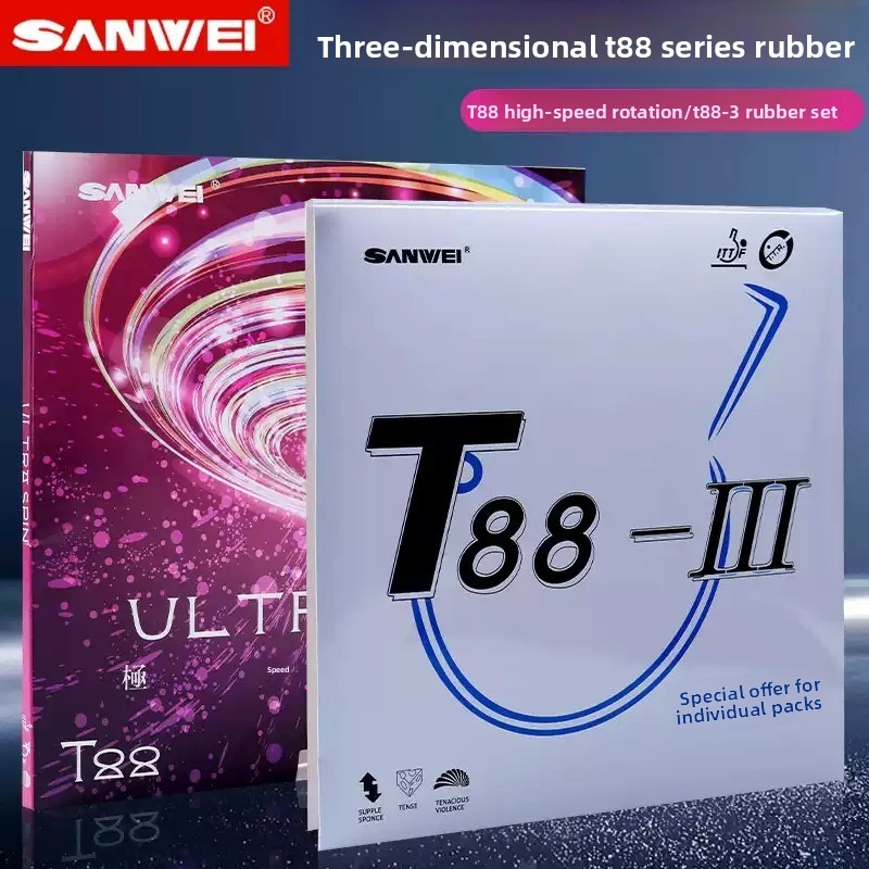 Sanwei  T88 ULTRA-Spin T88-3 T - Table Tennis Spin reseña y precio