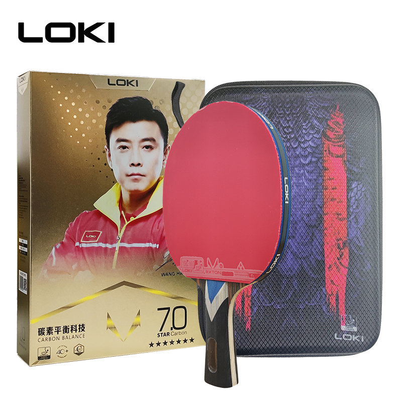 Loki 7 Star Table Tennis Racke - Table Tennis Bat Butterfly reseña y precio