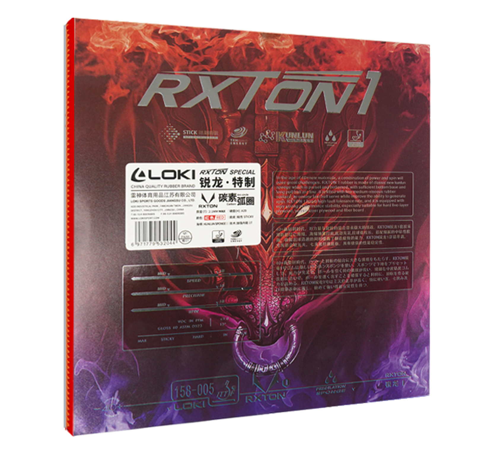 LOKI RXTON 1 Original Table Te - Table Tennis Spin reseña y precio