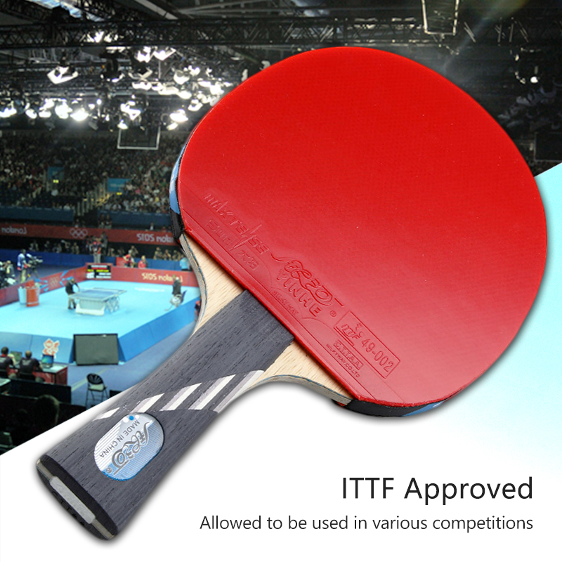 Yinhe 10-star Ping Pong Racket - Table Tennis Bat Butterfly reseña y precio