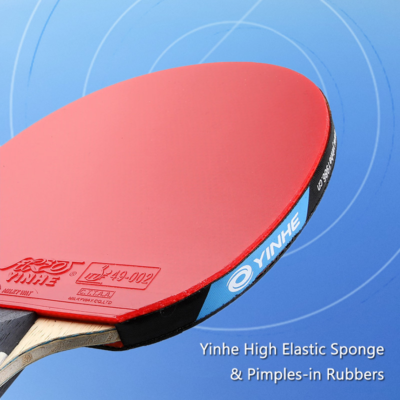Yinhe 10-star Ping Pong Racket - Table Tennis Bat Butterfly reseña y precio