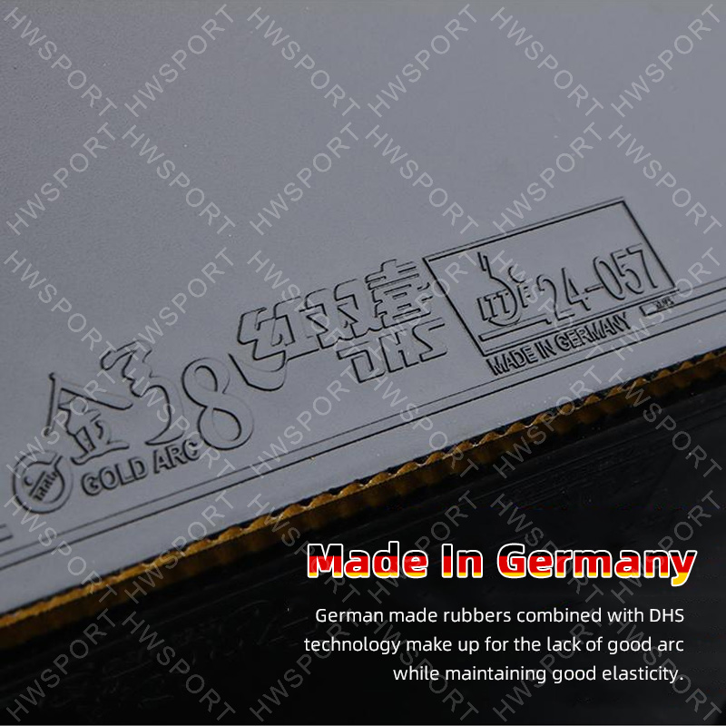 DHS Gold Arc 8 Table Tennis Ru - Table Tennis Joola reseña y precio