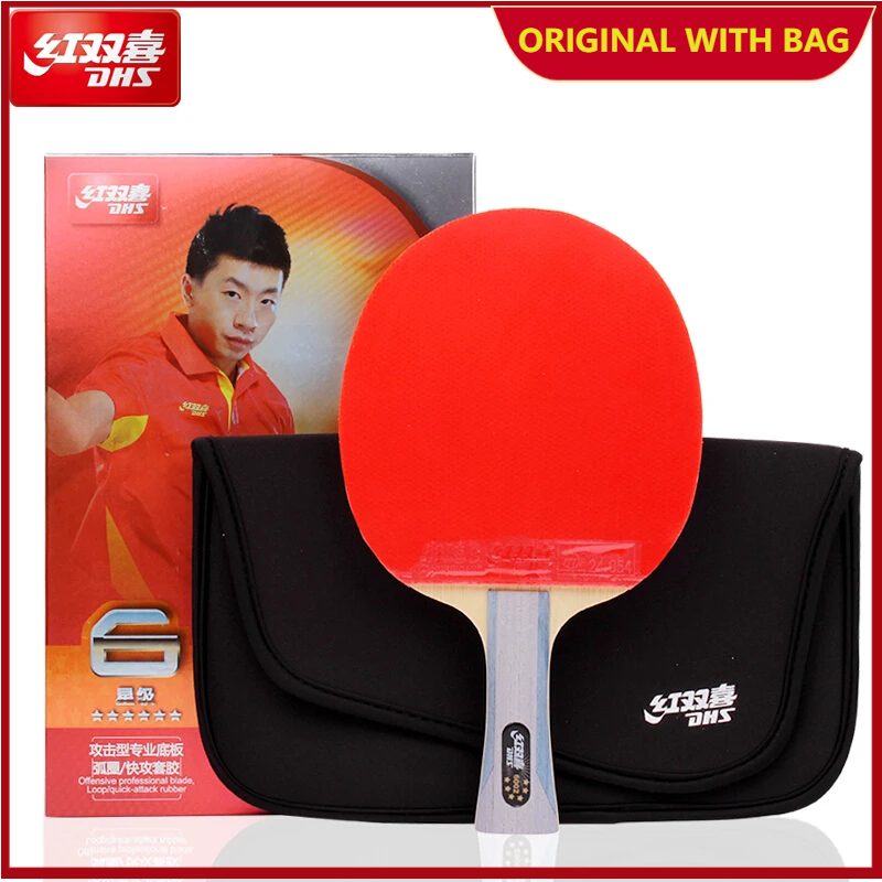 DHS 6 Star 6002 6006 Table Ten - Table Tennis Bat Butterfly reseña y precio