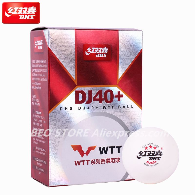 DHS DJ40+ 3-Star WTT Competiti - Table Tennis Game Pc reseña y precio