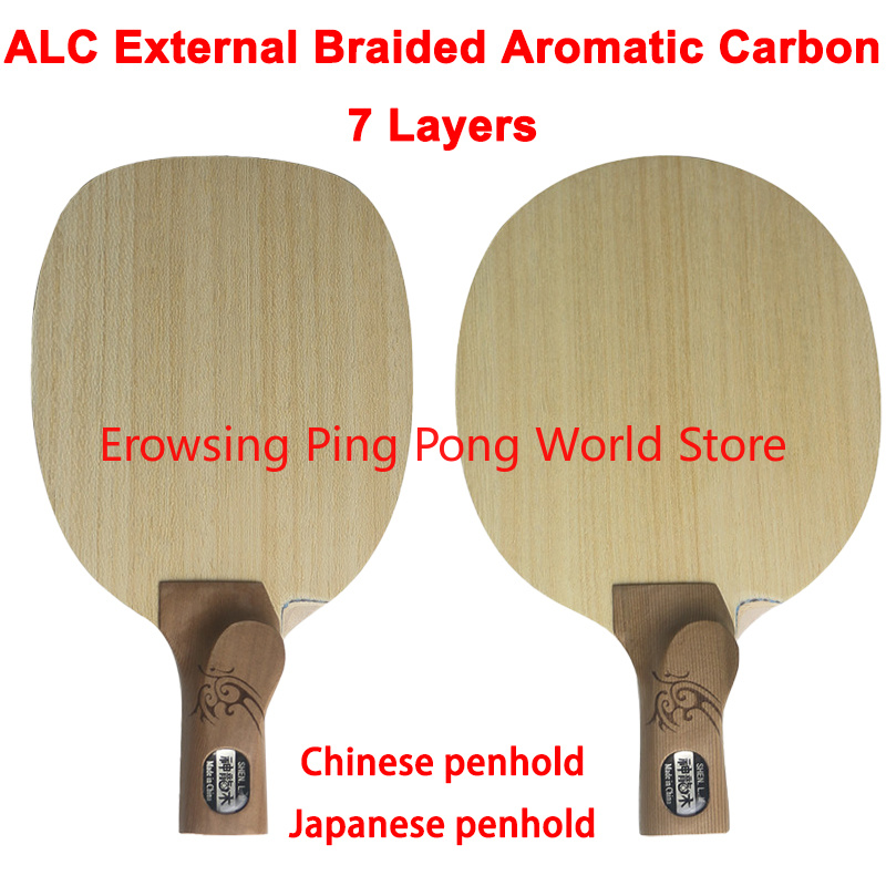Shenlong Wood ALC Carbon Table - Table Tennis In Japanese reseña y precio