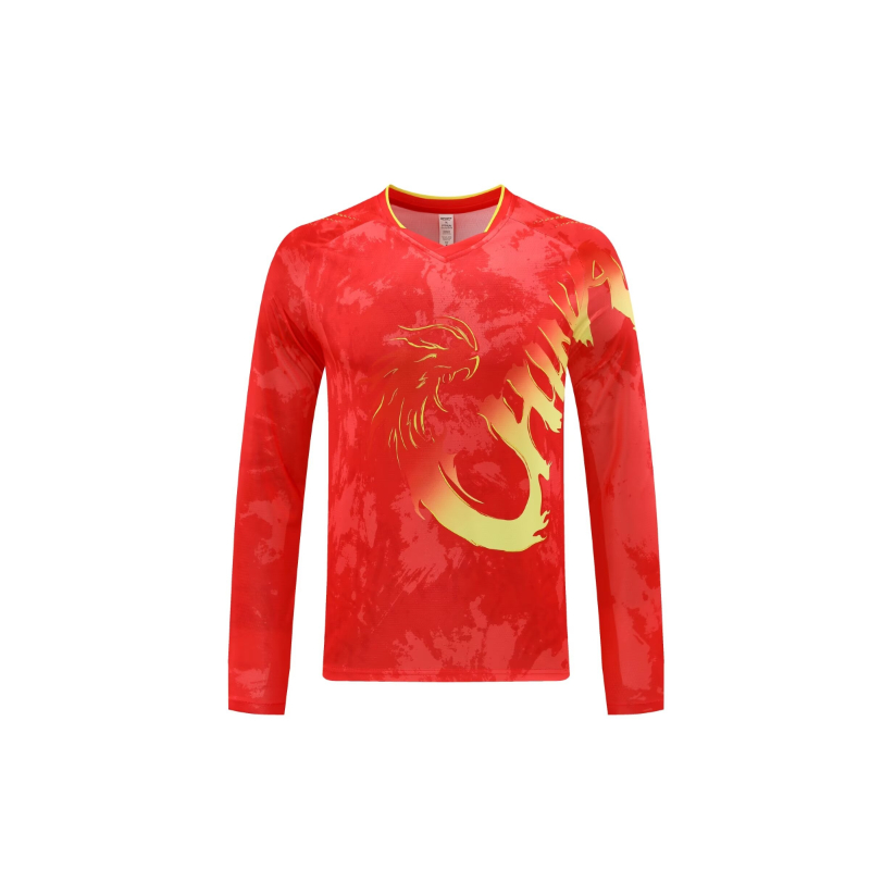 China Dragon Long Sleeve Table - Table Tennis Jersey reseña y precio