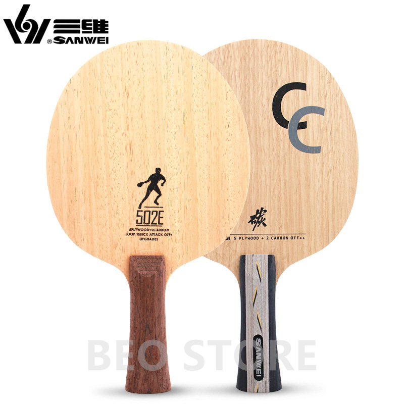SANWEI CC 502E 5 Ply wood+2 Ca - Table Tennis Viscaria reseña y precio