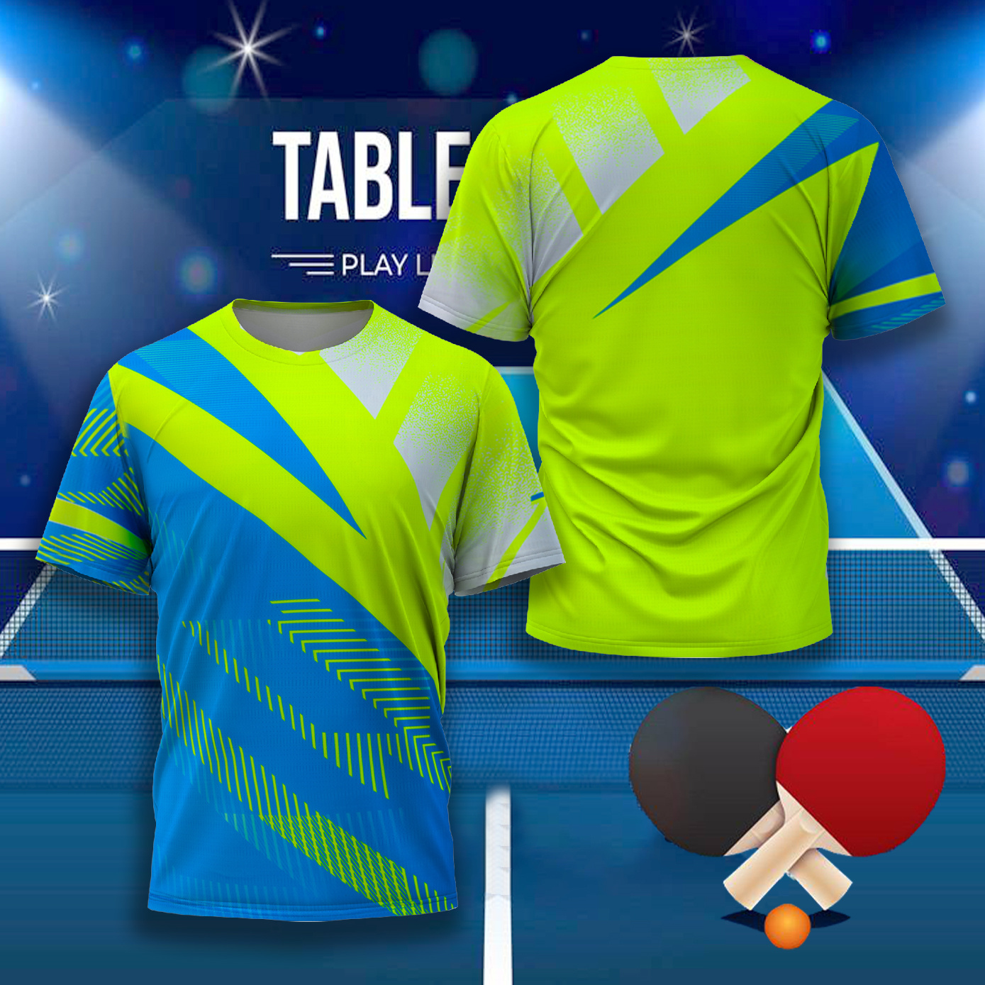 CHINA Dragon Table Tennis Grap - Table Tennis Jersey reseña y precio