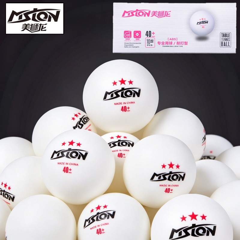 MSLON 3 Stars Table Tennis Bal - Table Tennis Tournament reseña y precio