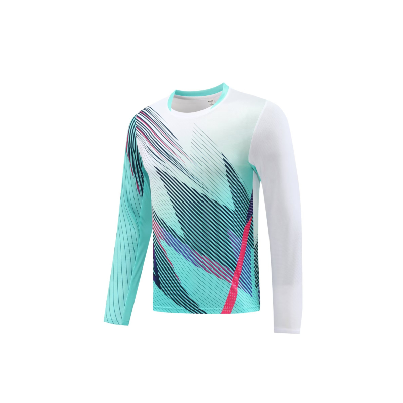 Long Sleeve Badminton Shirt Un - Table Tennis Jersey reseña y precio