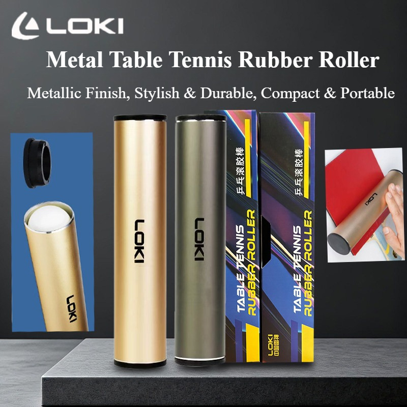 LOKI Metal Table Tennis Rubber - Table Tennis Spin reseña y precio