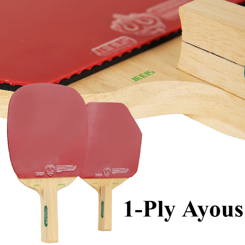 JEELS Japanese 1-Ply Ayous Woo - Table Tennis In Japanese reseña y precio