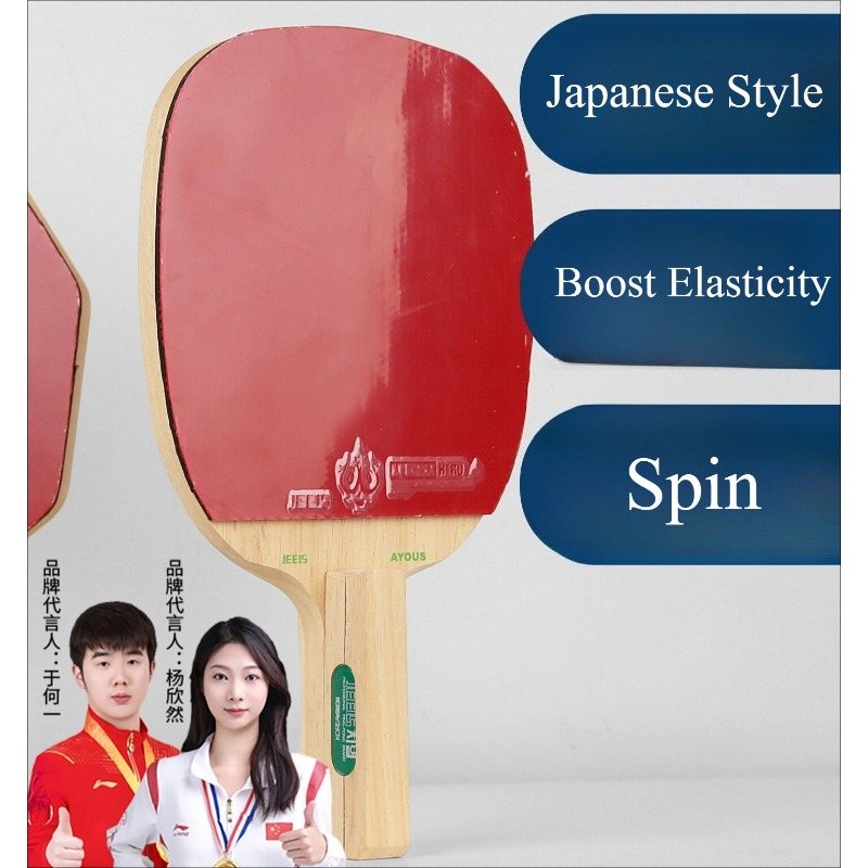 JEELS Japanese 1-Ply Ayous Woo - Table Tennis In Japanese reseña y precio