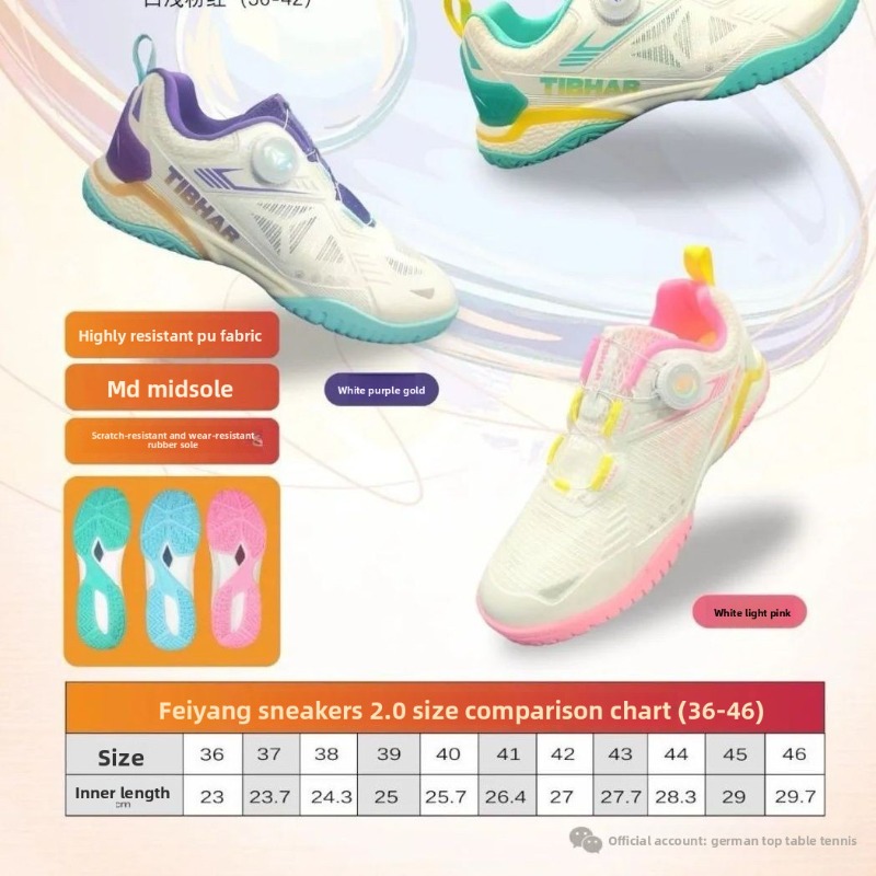 2026TIBHAR Table Tennis Sneake - Table Tennis Loki reseña y precio